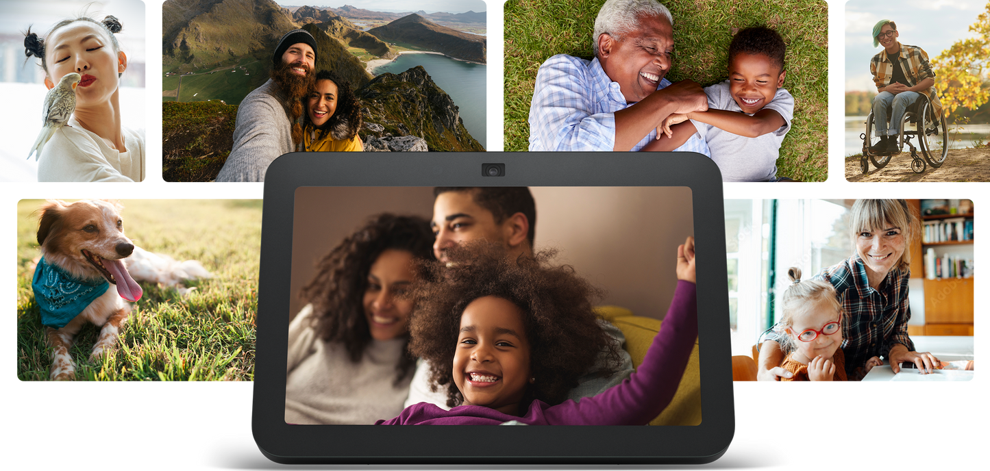 עוזר וירטואלי Amazon Echo Show 8 דור שלוש לבן