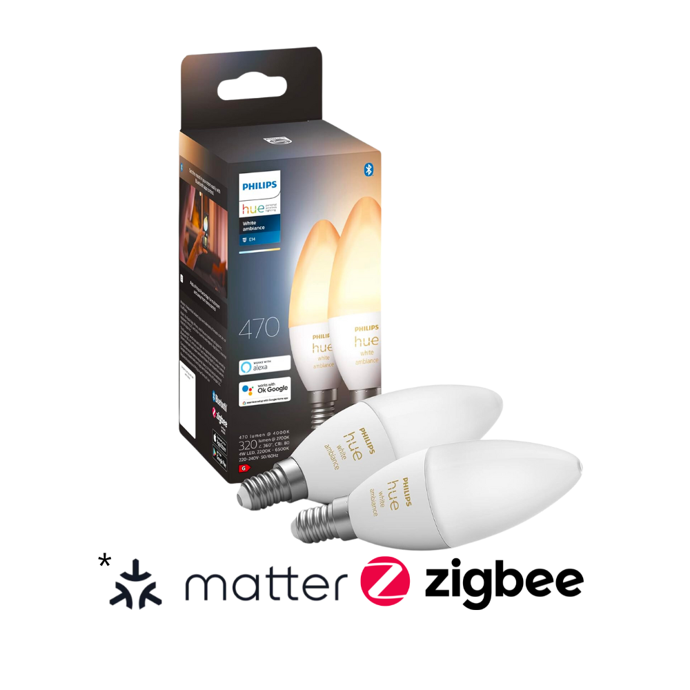Philips Hue Candle E14 6W White Ambiance - HomeLink